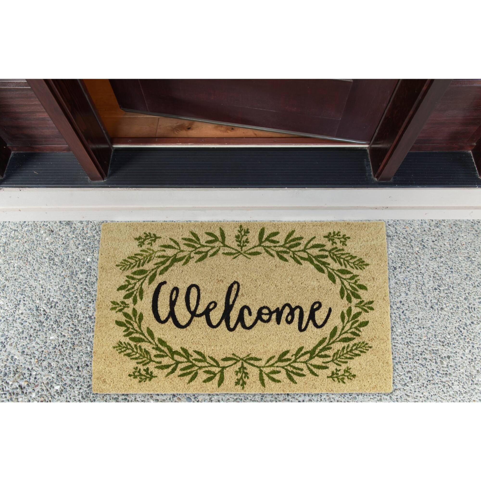 DII® Greenery Welcome Doormat